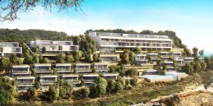 Render 3D - Architectural Visualization - Hotel en Ibiza