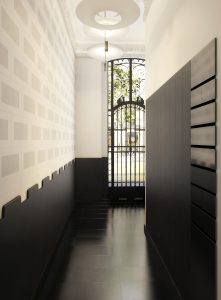 Render 3D de la porteria